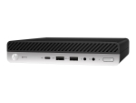 HP Retail System MP9 G4 - mini desktop - Core i3 8100T 3.1 GHz - 4 GB - SSD 128 GB