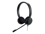 Jabra Evolve 20 MS stereo - Headset - on-ear - wired - USB - Certified for Skype for Business