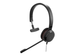 Jabra Evolve 30 II UC Mono - Headset - on-ear - wired - 3.5 mm jack