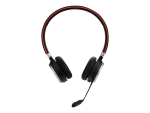 Jabra Evolve 65 MS stereo - Headset - on-ear - Bluetooth - wireless