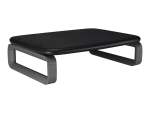Kensington SmartFit Plus - stand - for Monitor - grey, black