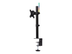 Kensington SmartFit Ergo Single Monitor Arm mounting kit - adjustable arm - for Monitor - black