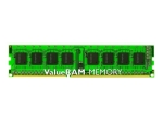 Kingston ValueRAM - DDR3 - module - 4 GB - DIMM 240-pin - 1333 MHz / PC3-10600 - unbuffered
