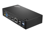 Lenovo ThinkPad USB 3.0 Ultra Dock - docking station - USB - 1GbE