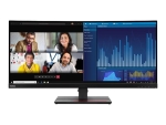 Lenovo ThinkVision P34w-20 - LED monitor - curved - 34.14" - with ThinkVision MC 50 monitor webcam