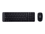 Logitech Wireless Combo MK220 - keyboard and mouse set - Greek Input Device