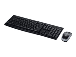 Logitech MK270 Wireless Combo - keyboard and mouse set - French