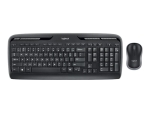 Logitech Wireless Combo MK330 - keyboard and mouse set - German