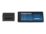 Logitech BASE Zoom Room (no AV) with Tap + Intel NUC - video conferencing kit - with Intel NUC Kit NUC8i7BEH