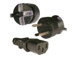Mercodan SmarTplug - power cable - Afsnit 107-2-D1 to IEC 60320 C13 - 2 m