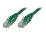 MicroConnect network cable - 50 cm - green
