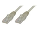 MicroConnect network cable - 2 m - grey