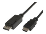 MicroConnect adapter cable - DisplayPort / HDMI - 1 m