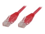 MicroConnect network cable - 30 cm - red