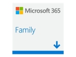 Microsoft 365 Family - subscription licence (1 year) - up to 6 users