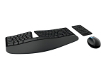 Microsoft Sculpt Ergonomic Desktop - keyboard, mouse and numeric pad set - Nordic