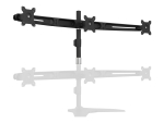 Multibrackets M VESA Desktopmount Triple Arm Expansion Kit - mounting component - for 3 LCD displays - black