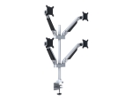 Multibrackets M VESA Gas Lift Arm Quad mounting kit - for 4 LCD displays - silver