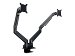 Multibrackets M VESA Gas Lift Arm Dual Side by Side - mounting kit - adjustable arm - for 2 LCD displays - black