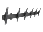 Multibrackets M Wallmount Pro MBW3U mounting kit - for 3 LCD displays - black