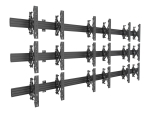 Multibrackets M Wallmount Pro MBW3x3U - bracket - for 9 LCD displays - black