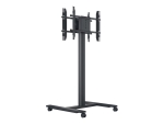 Multibrackets M Public Display Stand 180 HD Back to Back - stand - for 2 LCD displays - black