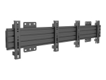 Multibrackets PRO Series M Wallmount Pro MBW2U Fixed 200 - bracket - for 2 LCD displays - black