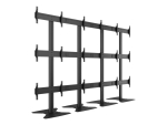 Multibrackets M Public Video Wall Stand 9-Screens - stand - for 3x3 video wall - black