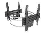 Multibrackets M Pro Series - mounting kit - dual side - for 2 flat panels - black