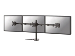 Neomounts FPMA-D550DD3 stand - full-motion - for 3 monitors - black