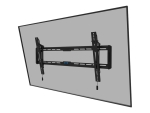 Neomounts WL35-550BL18 mounting kit - tiltable - for TV - black