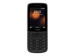Nokia 215 4G - black - 4G feature phone - 64 MB - GSM