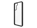 PanzerGlass ClearCase - Black Edition - back cover for mobile phone - tempered glass, thermoplastic polyurethane (TPU) - black, clear - for Samsung Galaxy S21 5G
