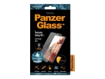 PanzerGlass Case Friendly - Screen protector for mobile phone - glass - Crystal Clear, black border - for Samsung Galaxy S21+ 5G