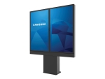 Peerless-AV Outdoor Digital Menu Board KOF546-2OHF-EUK - stand - Ultra-Slim - for 2 digital signage LCD panels - matte black