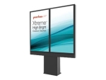 Peerless-AV Outdoor Digital Menu Board KOF549-2XHB-EUK - stand - for 2 digital signage LCD panels