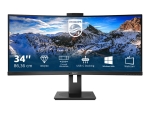 Philips P-line 346P1CRH - LED monitor - curved - 34" - HDR