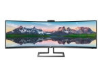 Philips Brilliance P-line 499P9H - LED monitor - curved - 49" - HDR