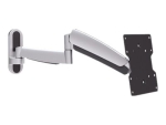 PureMounts PM-Move-37B mounting kit - for flat panel - black, silver grey