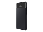 Samsung S View EF-EA525 - Flip cover for mobile phone - black - for Galaxy A52