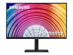 Samsung S27A600NWU - S60A Series - LED monitor - 27" - 2560 x 1440 QHD @ 75 Hz - IPS - 300 cd/m² - 1000:1 - HDR10 - 5 ms - HDMI, DisplayPort - black