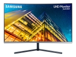 Samsung U32R590CWP - UR59C Series - LED monitor - curved - 32" (31.5" viewable) - 3840 x 2160 4K @ 60 Hz - VA - 250 cd/m² - 2500:1 - 4 ms - HDMI, DisplayPort