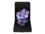 Samsung Galaxy Z Flip - 4G smartphone - dual-SIM - RAM 8 GB / 256 GB - OLED display - 6.7" - 2636 x 1080 pixels - 2x rear cameras 12 MP, 12 MP - front camera 10 MP - mirror black