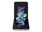 Samsung Galaxy Z Flip3 5G - 5G smartphone - dual-SIM - RAM 8 GB / Internal Memory 128 GB - OLED display - 6.7" - 2640 x 1080 pixels (120 Hz) - 2x rear cameras 12 MP, 12 MP - front camera 10 MP - lavender