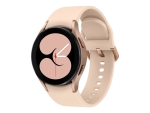 Samsung Galaxy Watch4 - 40 mm - pink gold - smart watch with sport band - pink - display 1.19" - 16 GB - NFC, Wi-Fi, Bluetooth - 4G - 25.9 g