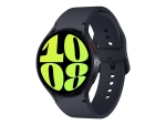 Samsung Galaxy Watch6 - 44 mm - smart watch with sport band - graphite - band size: M/L - display 1.5" - 16 GB - NFC, Wi-Fi, Bluetooth - 33.3 g - graphite