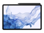 Samsung Galaxy Tab S8 - Tablet - Android - 128 GB - 11" TFT (2560 x 1600) - microSD slot - silver