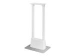 Samsung STN-KM24A - Stand - for kiosk - white - screen size: 24" - floor-standing - for Samsung KM24A