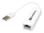 Sandberg USB to Network Converter - network adapter - USB 2.0 - 10/100 Ethernet