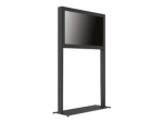 SMS Casing Freestand - Basic Landscape - G1 - stand - for LCD display - dark grey, RAL 7016